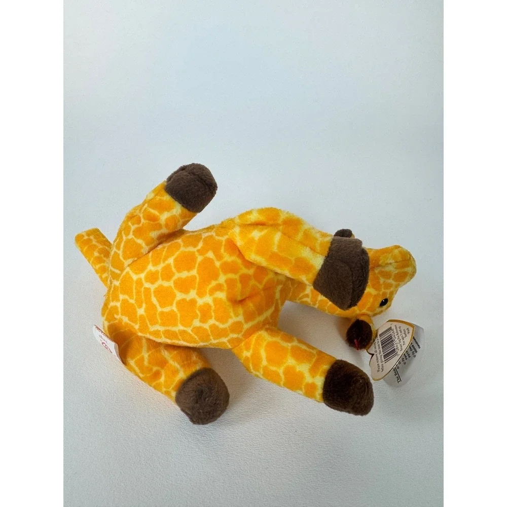 Ty Beanie Baby Twigs the Giraffe‎ 1995 Style 4068 PVC Pellets Original Tags